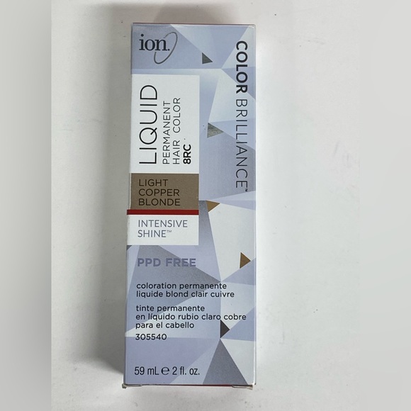 COLOR BRILLIANCE LIGHT COPPER BLONDE 8RC 2 FL. OZ. LIQUID PERMANENT HAIR COLOR - Picture 3 of 7
